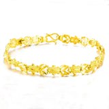 European Woman Female Party Wedding Gift Fish Link 18KT Bracelets