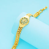 European Woman Gift Flower Watch 24KT Bracelets BE224