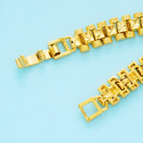 European Woman Gift Flower Watch 24KT Bracelets BE224