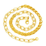 OMHXFC 18KT Chain Necklace NL23 Long Phoenix Real 18KT Chain Necklace