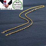 OMHXFC Long Wave 18KT Chain Necklace NL16