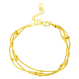 European Party Wedding Gift Bracelet with Lucky Beads