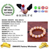 European Woman Birthday Gift Beaded Agate Bracelet