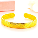 Vintage Dragon Phoenix Open 18KT Bangle BE303