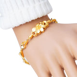 Vintage Flower Rose 18KT Bracelets BE187