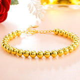 OMHXFC Vintage Hollow Solid Beads Bracelet