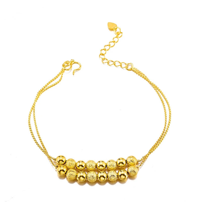 European Woman Party Gift Vintage Lucky Beads Bracelet