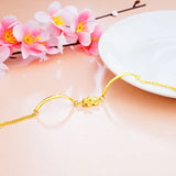 OMHXFC Vintage PIXIU Animal 18KT Bracelet