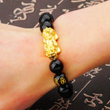 OMHXFC European Woman Birthday Vintage PIXIU Bracelet BE313