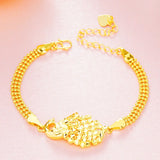 OMHXFC Vintage Peacock 18KT Bracelets BE188