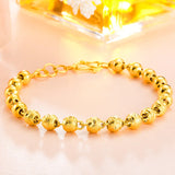 European Woman Vintage Sand Beads Bracelet