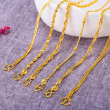 OMHXFC Vintage Twisted Beads 18KT Bracelet BE192
