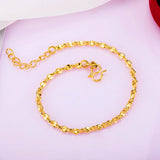 OMHXFC Vintage Twisted Beads 18KT Bracelet BE192