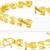 OMHXFC Vintage V Shape 18KT Bracelet BE197
