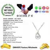 OMHXFC 18KT Pendant Necklace NL93