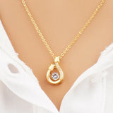 OMHXFC 18KT Pendant Necklace NL93