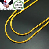 European Woman Party Gift Real 18KT Chain Necklace