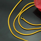 European Woman Party Gift Real 18KT Chain Necklace