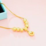 European Woman Party Wedding Lucky Beads Key Purse Pendant Bracelet