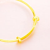 European Girl Party Wedding Angel Heart 18KT Bangles BE61