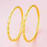 European Bamboo Joint 18KT Bangles Bracelets BE50