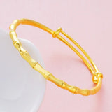 European Bamboo Joint 18KT Bangles Bracelets BE50