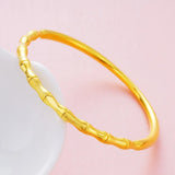 European Bamboo Joint 18KT Bangles Bracelets BE50