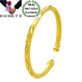 European Woman Girl Open Bangles 18KT Bracelets BE57