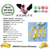 Bohemia Wave 24KT Bangles Bracelets BE118