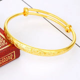 European Woman Party Wedding Gift 18KT Bangles Bracelets BE25