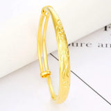 European Woman Party Wedding Gift 18KT Bangles Bracelets BE25