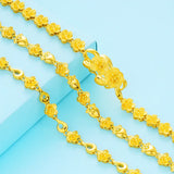 European Woman Girl Party Birthday Wedding Flower Bracelet