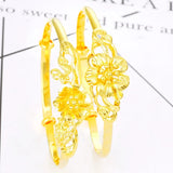 European 24KT Open Bangles Bracelets Gift