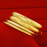 European Great Wall 18KT Bangles Bracelets BE73