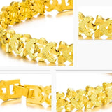European Woman Party Heart Link 24KT Bracelets