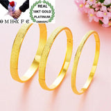European Woman Party Wedding Gift Sand 18KT Bangles BE21