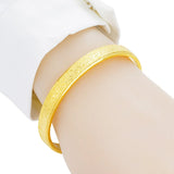 European Woman Party Wedding Gift Sand 18KT Bangles BE21