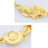 Vintage PIXIU Link 24KT Bracelets BE250
