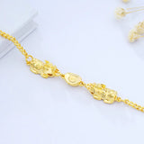 Vintage PIXIU Link 24KT Bracelets BE250