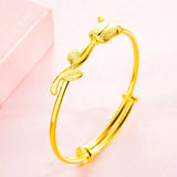European Rose 24KT Bangles Bracelets BE133