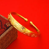 OMHXFC European Woman Open Bangles Bracelets BE35