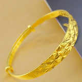 European Woman Party Bangles Full Stars 24KT BE92