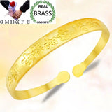 European Woman Girl Party Brass Bracelets BE291