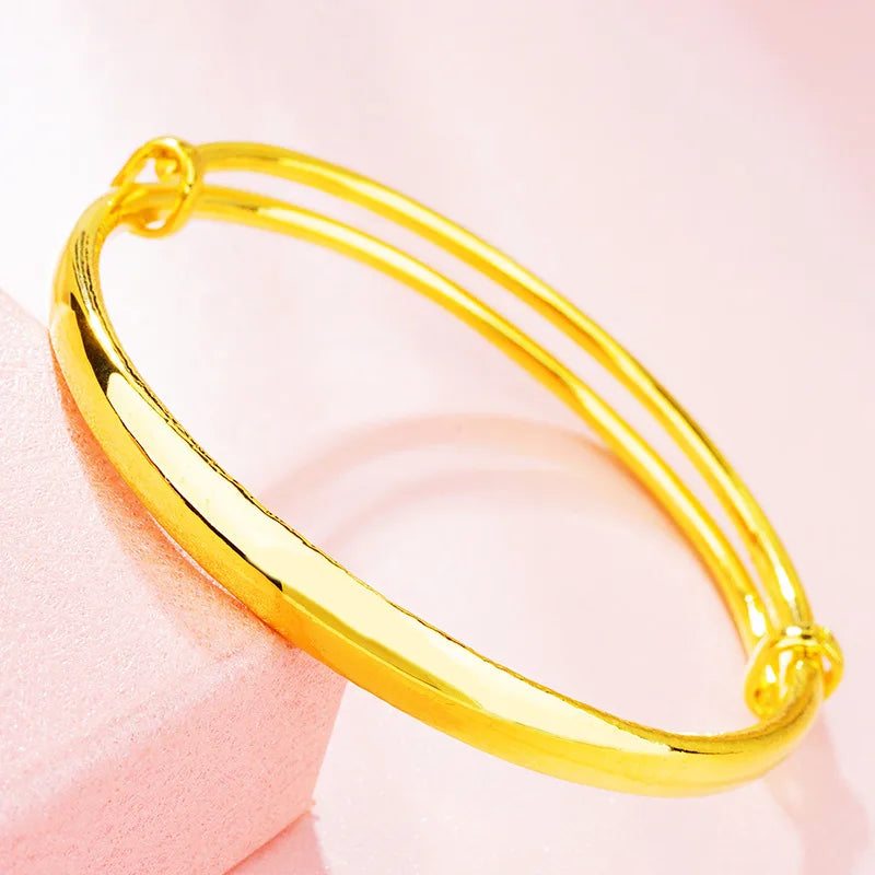 European Woman Girl Party Wide Bangles BE103