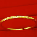 European Woman Girl Birthday Gift Slim Full Stars Bangles BE116