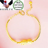 European Vintage PIXIU Coin 24KT Bracelet BE257