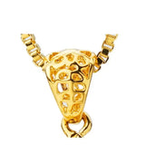 European Vintage Flower 24KT Charm Pendant PN139