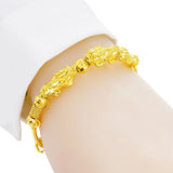 Vintage PIXIU Animals 18KT Bangles Bracelets BE63