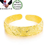 Vintage Stars 18KT Open Bangles Bracelets