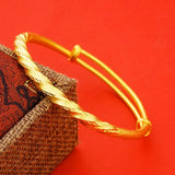 Vintage Twisted 18KT Bracelets BE51